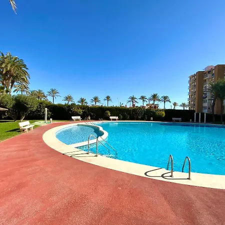 Nereo 7 Primera Linea De Playa San Juan Piscina, Parking Wifi Inmobiliaria Leo Apartamento Alicante